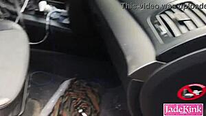 this cute blonde sub gets her bubble butt pounded bareback on the highway side