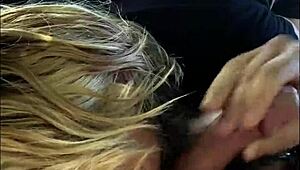 streetwalker delivers deep bbbj spits cum on cock then sucks again