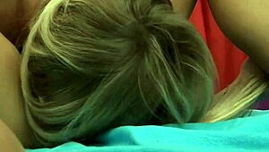 Wanna see teen lesbo babes shove huge dildos in each other's tight pussies?