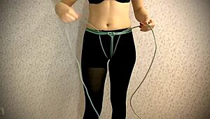 Goddess teaches strapon pegging tutorial with dildo femdom instructions