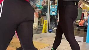 yoga pants season candid hidden leggings views