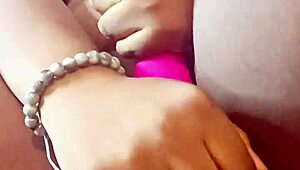 roommate bangs ex-girlfriend's fat ass with monster cock and vibrator in dorm bedroom threesome