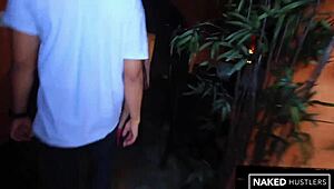 latina slut threesome in miami with two cuban studs on calle ocho day 🔥🍑💦