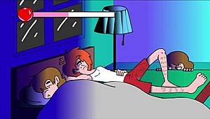 milf gets playful flashing on the couch 😈🔥 part 3