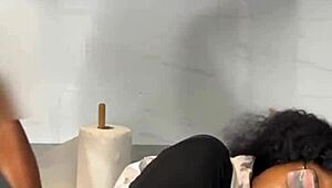 Ebony maid caught squirting wet pussy riding boss cock doggystyle full movie!