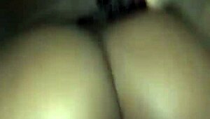 Young 18+ Ebony Bitch with Fat Big Ass Loves Monster Black Cock Hair Pull Wet Pussy