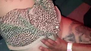 redhead teen flashes gloryhole takes double old men facial cumshots