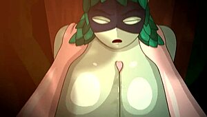 huntress wizard's massive tits beg for that creamy titfuck