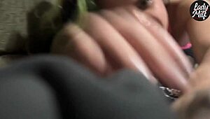 Tanned Colleague Finds Dick Out After Pool Wants Handjob and More