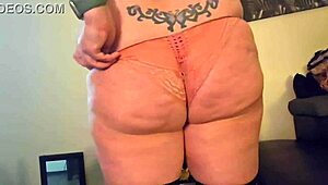 check out chubby milf sandras amazing candid body huge natural tits fat ass homemade solo tease