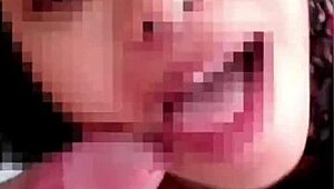 she's sucking the handyman's huge cock like crazy