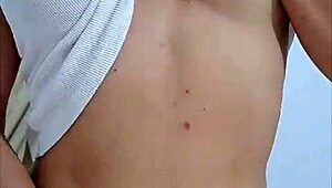 Colombian Latina Milf Masturbates Big Tits Pussy with Cucumber Anal Double Penetration Squirting Cum