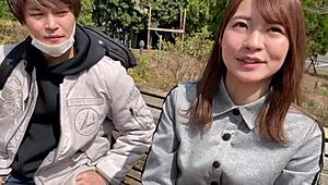 Ultra cute japanese caregiver teased with vibrator and fucked doggystyle bent over