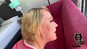 imagine rome major's deep throat action as he bangs mellanie monroe's wet pussy doggystyle cowgirl blowbang style