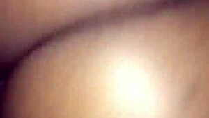 Young 18+ Ebony Bitch with Fat Big Ass Loves Monster Black Cock Hair Pull Wet Pussy