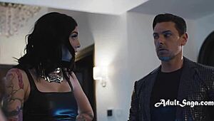 Rem Family Harem: Maya Woulfe, Alex Coal, Charlotte Sins in Taboo Gangbang Storyline