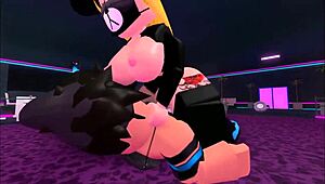 hey roblox cowgirl riding those big tits and ass