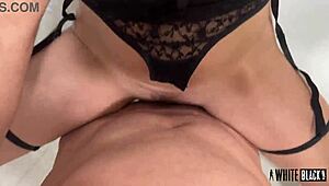 Wife rides friend's fist and cock dump!