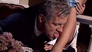 Wow, Laura Angel's Sexy Vintage Slut Pussy Dripping from Fingering and Licking!