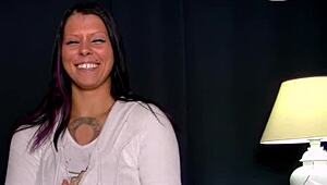 Shy German TEEN ORGASMS in CASTING