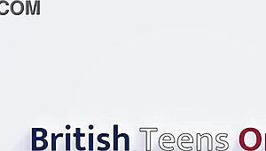 Oiled Teen Slut's Anal Footjob Frenzy