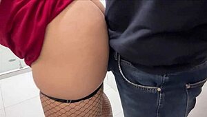 i'm pounding this tall big-ass secretary in the office bathroom till creamy creampie explosion