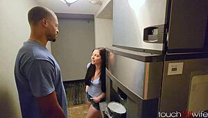 fresh housewife shared on vacation with monster cock double penetration by theodora day