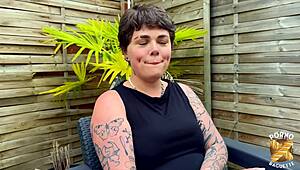 Betty Belle's Chubby Tits and Ass Stuffed in Wild FFM Lingerie Threesome Orgy!