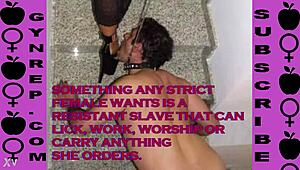 Three Key Slave Traits: Lick Obey And Take Ball Kicking Painfully