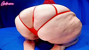 fat loose booty mama shakes ass spreads cheeks and pussies fart on dick