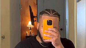 Handsome Muscular Guy Strokes Thick Cock On Facetime For You Fpov