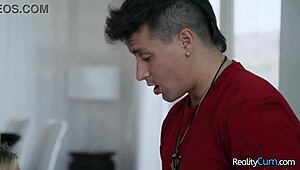 my big booty shakes during workout horny wet pussy closeup with natural tits