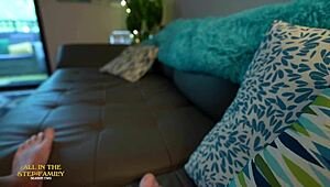 I Accidentally Creampie Stepmom Kymber Leigh in Homemade Taboo Doggystyle Bliss