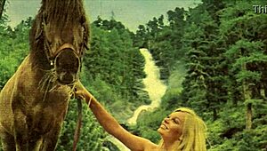 Vintage TABOO PUSSY Bent Over DOGGYSTYLE with HAIRY Beaver