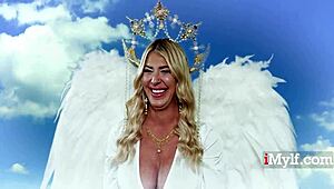 lolly dames rides giovanni's big juicy cock like her massive boobies 🍭💦