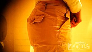 beautiful girl hairy pussy pees standing up caught on hidden cam 😲🚽