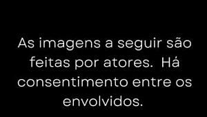 Colorful-haired teen teases bareback pleasure