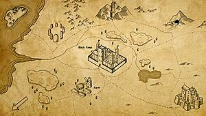 bound futanari slave gets oily massage in bondage realm game