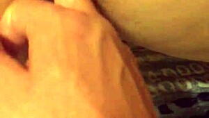 detailed anal fingering deep inside my girlfriend's tight ass