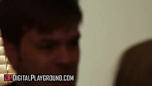 i crave alec knight pounding aria alexander's big tits ass in sex machina parody