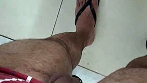 Sheer Flashing Brazilian Pornstar Hits Santo Orgasm Peak