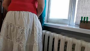 Two Wet Lesbian Students Masturbate Pussies Caught By Strapon Teacher