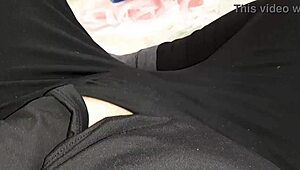 Two Wet Lesbian Students Masturbate Pussies Caught By Strapon Teacher