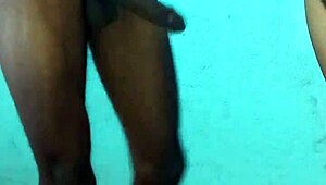 Amigo Deposits BBC Cum in Latina Wife's Holes Bent Over Doggystyle