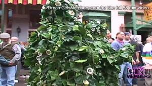 freaks flash massive tits wild on fat tuesday party streets