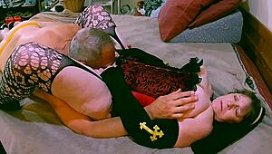 Granny Nun Mary Carmens Licks Dick To Wild Orgasm!