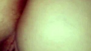 milf whore's big white ass filled deep with hot cum creampie