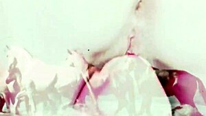 Vintage TABOO PUSSY Bent Over DOGGYSTYLE with HAIRY Beaver