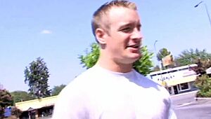 kendra devon skinny blonde rides cock hard and swallows cum!