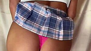 Hot damn! bitchy black gal japanese shemale schoolgirl dildos tight holes wildly!